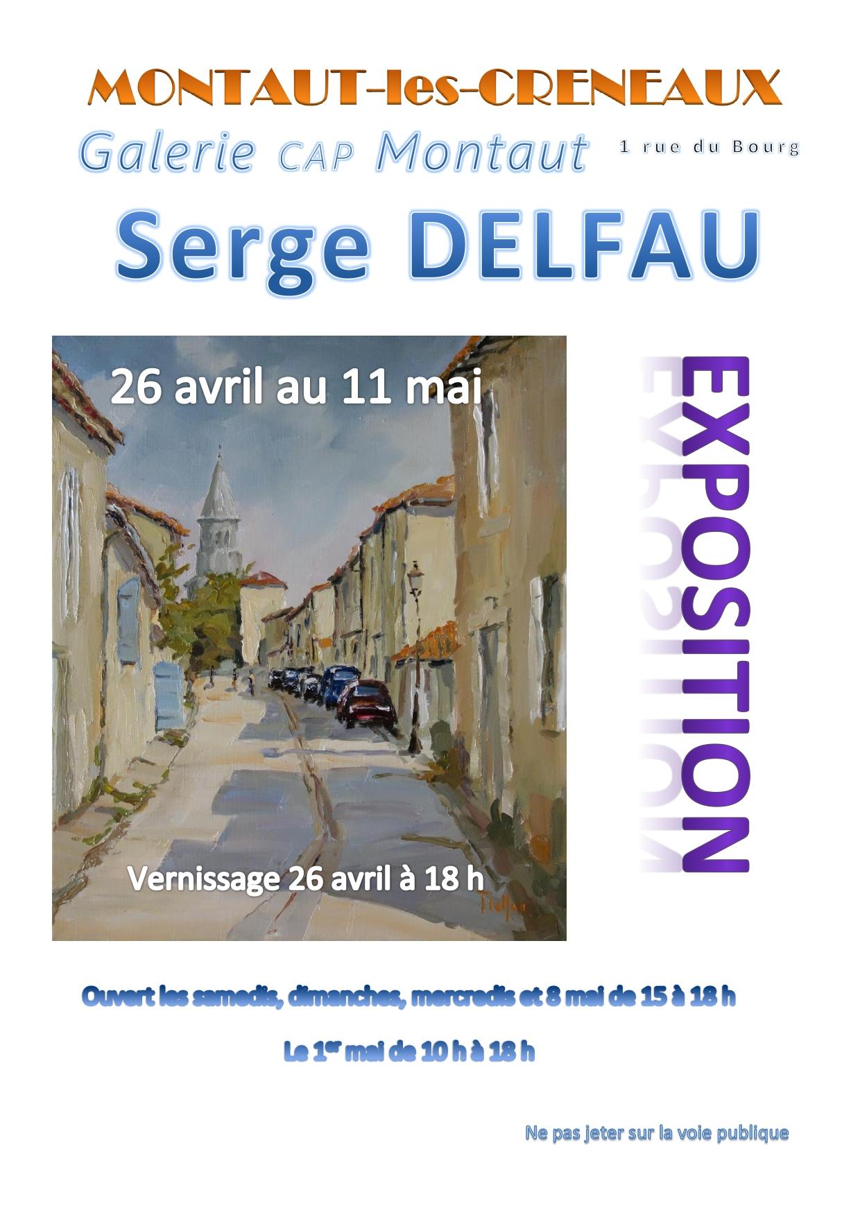 Serge delfau affiche 26 avril
